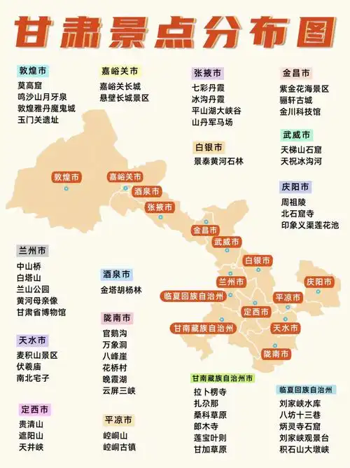 甘肃旅游秒懂攻略送给第一次来甘肃的你