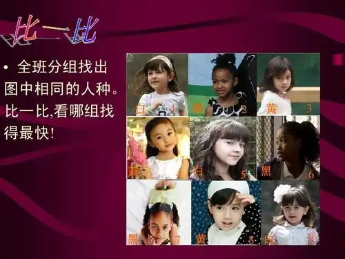 湘教版七年级地理上册_世界的人种精品课件ppt_word文档在线阅读与下