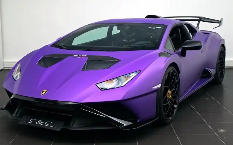【4k丨cc合集】兰博基尼 huracan sto 男孩子终极座驾 purple