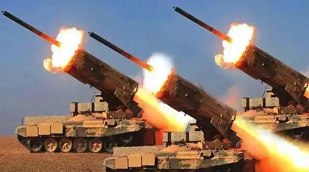 以色列本土遭袭击伊拉克武装发射导弹袭击以军紧急拦截