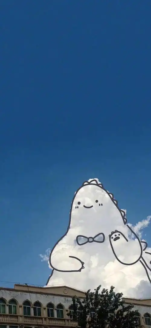 可爱云朵简笔画图片,可爱云朵简笔画图片大全大图(云朵的形状画成画