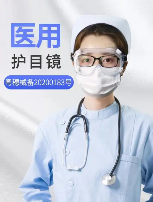 医用护目镜防雾封闭式护目镜疫情医护医疗防飞溅沫手术防护眼镜ym百叶