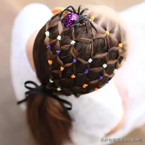 小女孩发型扎法100种(简单又好看的甜美可爱发型扎发图解)