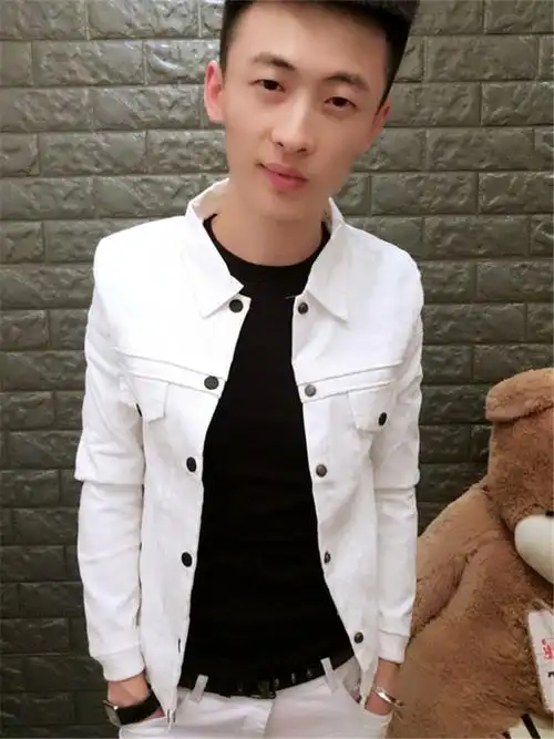 秋季新款网红同款韩版翻领男夹克社会精神小伙