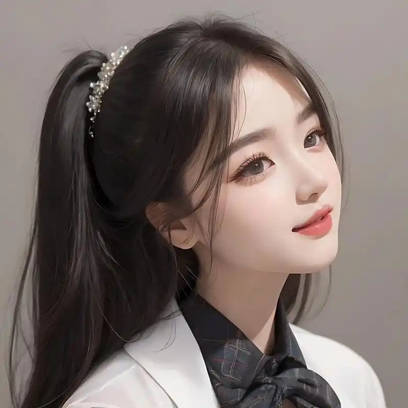 职业头像|高马尾.#优质头像 #职业头像 #头像 #女生头像 - 抖音