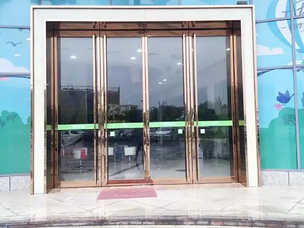 不锈钢玻璃门
