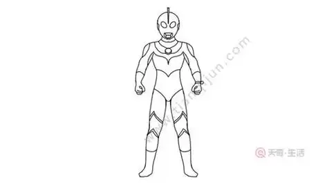杰克奥特曼简笔画怎么画 杰克奥特曼简笔画的画法