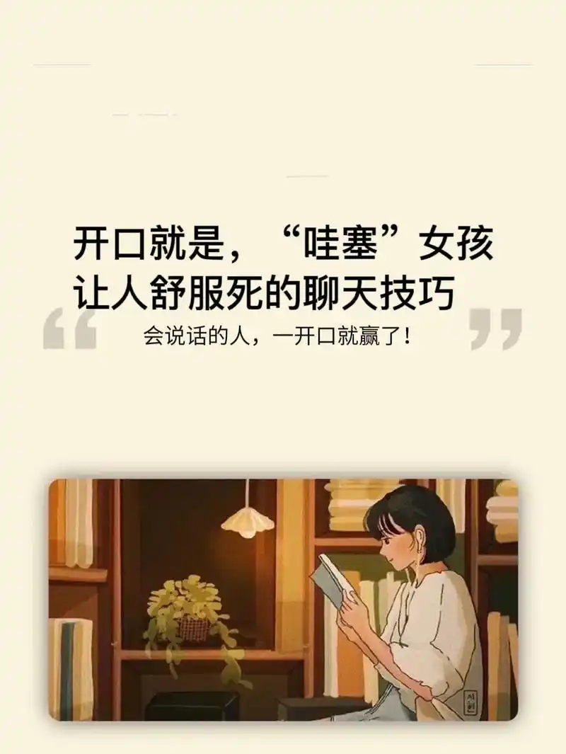 开口就是"哇塞"女孩让人舒服死的聊天技巧.掌握说话技巧在人际 - 抖音