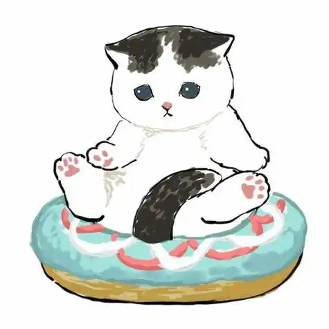 可爱的小猫咪卡通头像卖萌图片 卡通头像图片大全 -【爱个性】