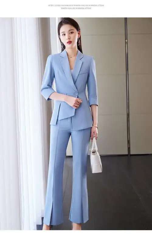 高端职业装女2022春季新款时尚气质女神范总裁正装职场