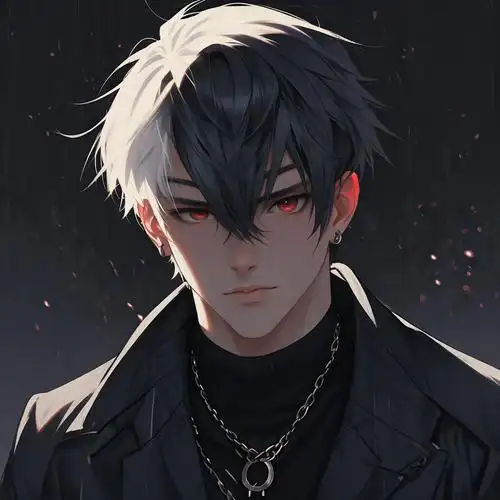 94病娇暗黑系男头94 沉浸在黑暗中的病娇少年,带着一丝神秘与危险