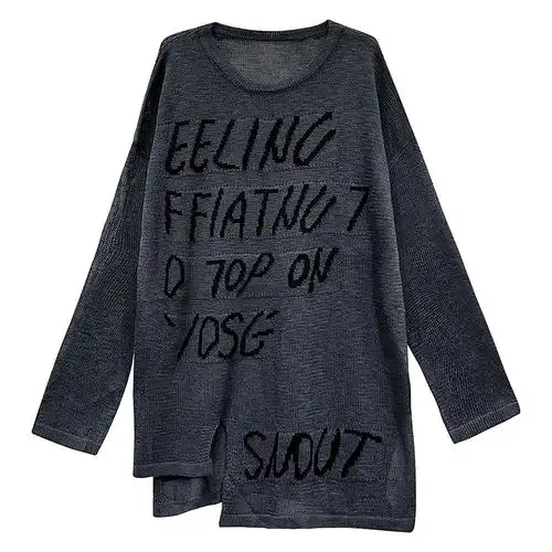 2019年秋季新款英文字母毛衣黑妹儿同款百搭针织无袖坎肩港风