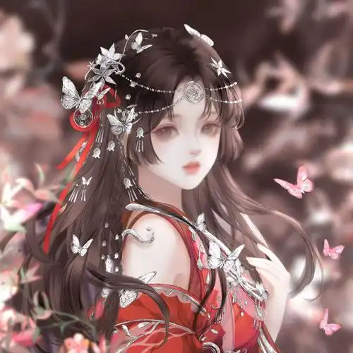 小女不才,心胸狭隘,只能容你一人 古风女生头像,闺蜜头像