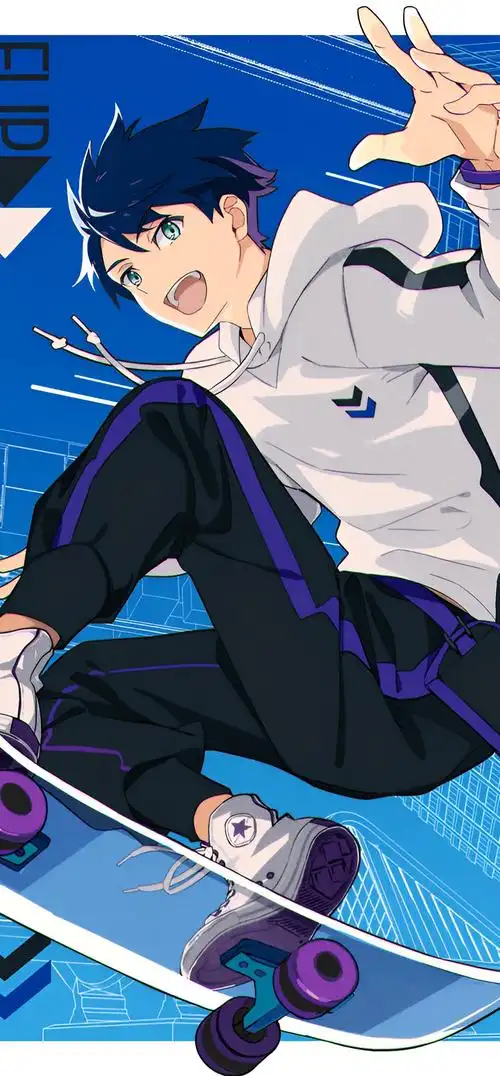 帅气中带着一丝可爱! - 卫衣男子插画特辑 -_壁纸_手机_背景图