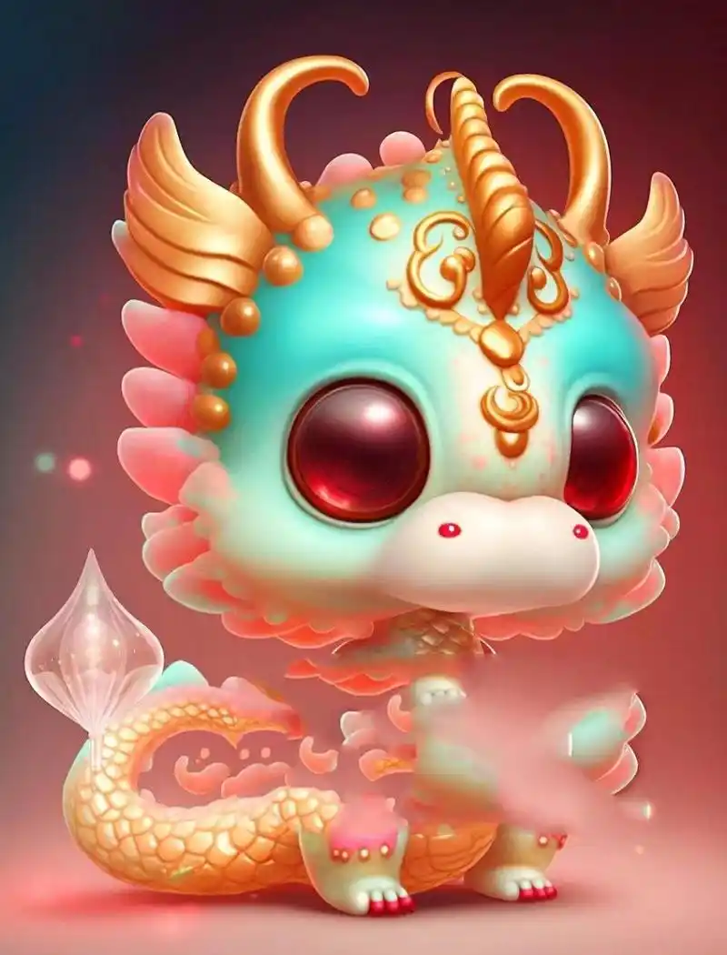 呆萌可爱的小龙龙93 二月二.龙抬头 风调雨顺好兆头 9015你我.