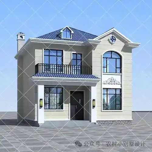 20万左右的农村2层别墅推荐24新款农村110㎡内的自建房别墅户型