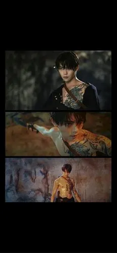 肖宇梁手办腹肌