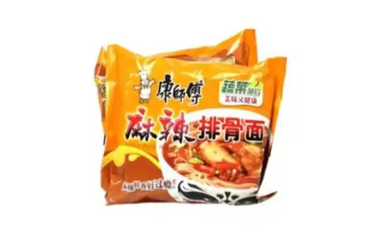 康师傅麻辣排骨面