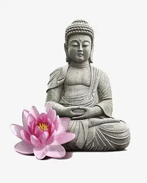 佛像莲花素材_佛像莲花图片元素-觅元素