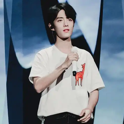 肖战同款衣服白色慵懒风五分袖t恤女新款半袖情侣短袖男女潮肖战同款