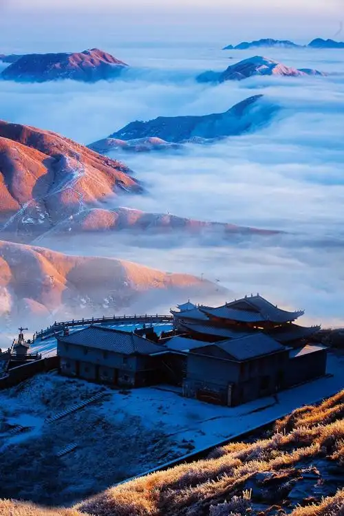 武功山唯美迷人自然风光