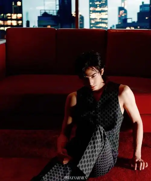 宋威龙芭莎男士五月刊封面##古驰品牌大使宋威龙