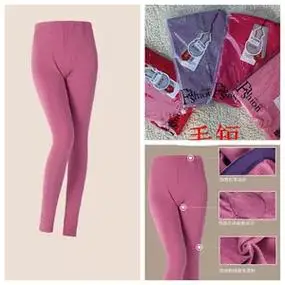 厂家直销女士高腰加厚保暖棉秋裤单件修身打底加大码毛裤衬裤线裤