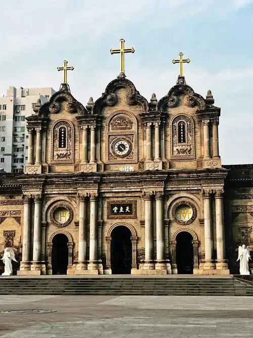 中国最美十大教堂之一,西安五星街教堂_景点_教堂_天主教西安总教区