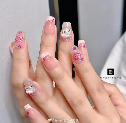 筱茉莉客片分享##福州美甲美睫##福州美甲##彩绘美甲##可爱美甲