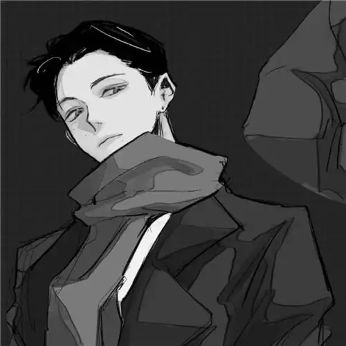 韩国动漫头像男生黑白高清图片