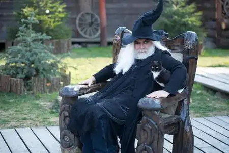 邪恶的巫师男图片