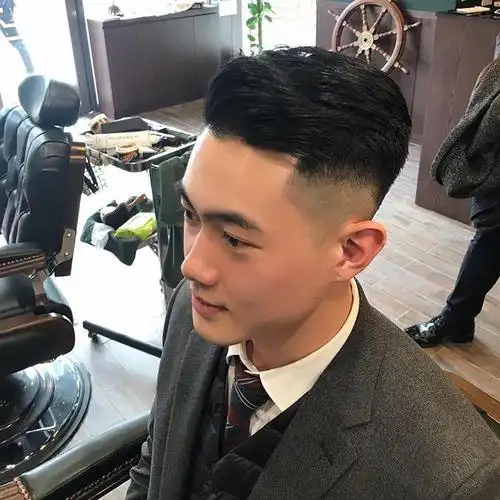 潮流男生2018必备的复古发型