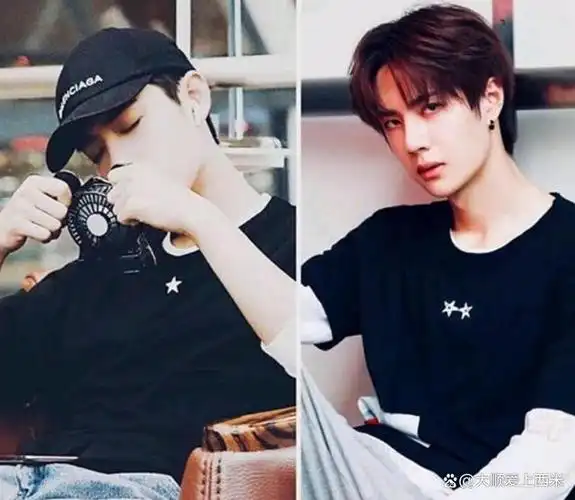 肖战王一博告诉你:撞衫会上热搜,但是撞衣柜不会!