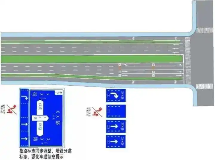 右转车道咋在最左侧?减少"盲区"事故!