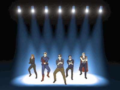 动漫gif跳舞gif骑马舞gif