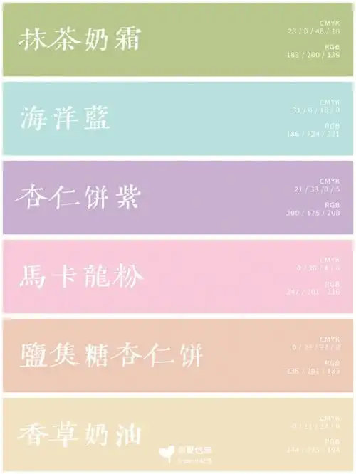 78可盐可甜的马卡龙色卡壁纸分享一