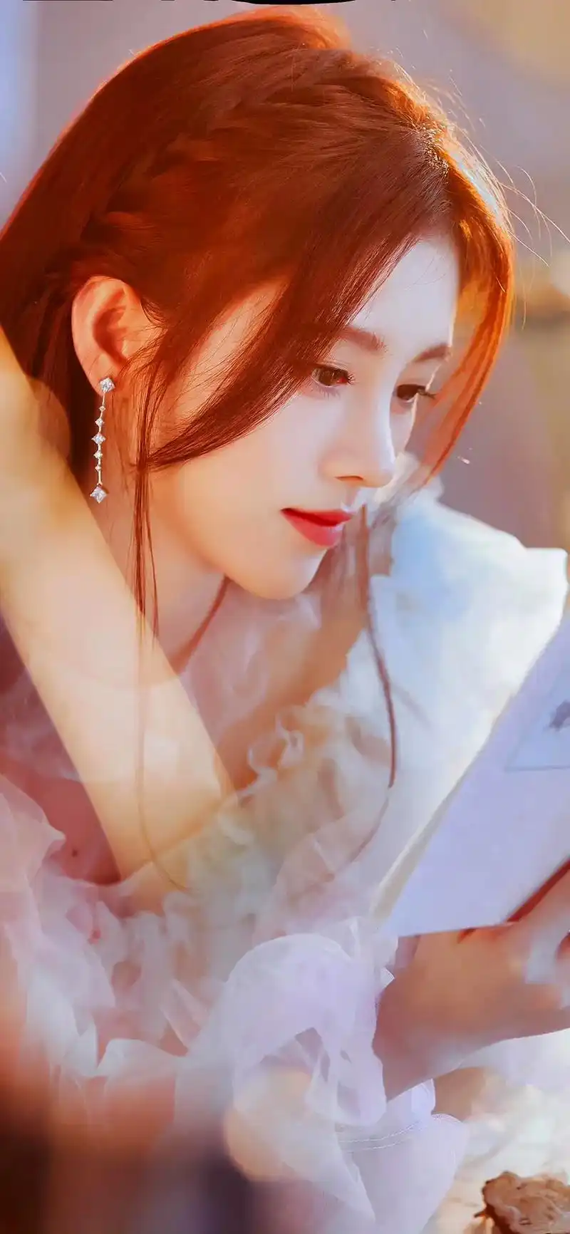 送你一张壁纸 #鞠婧祎 #明星壁纸手机超清全面屏 - 抖音