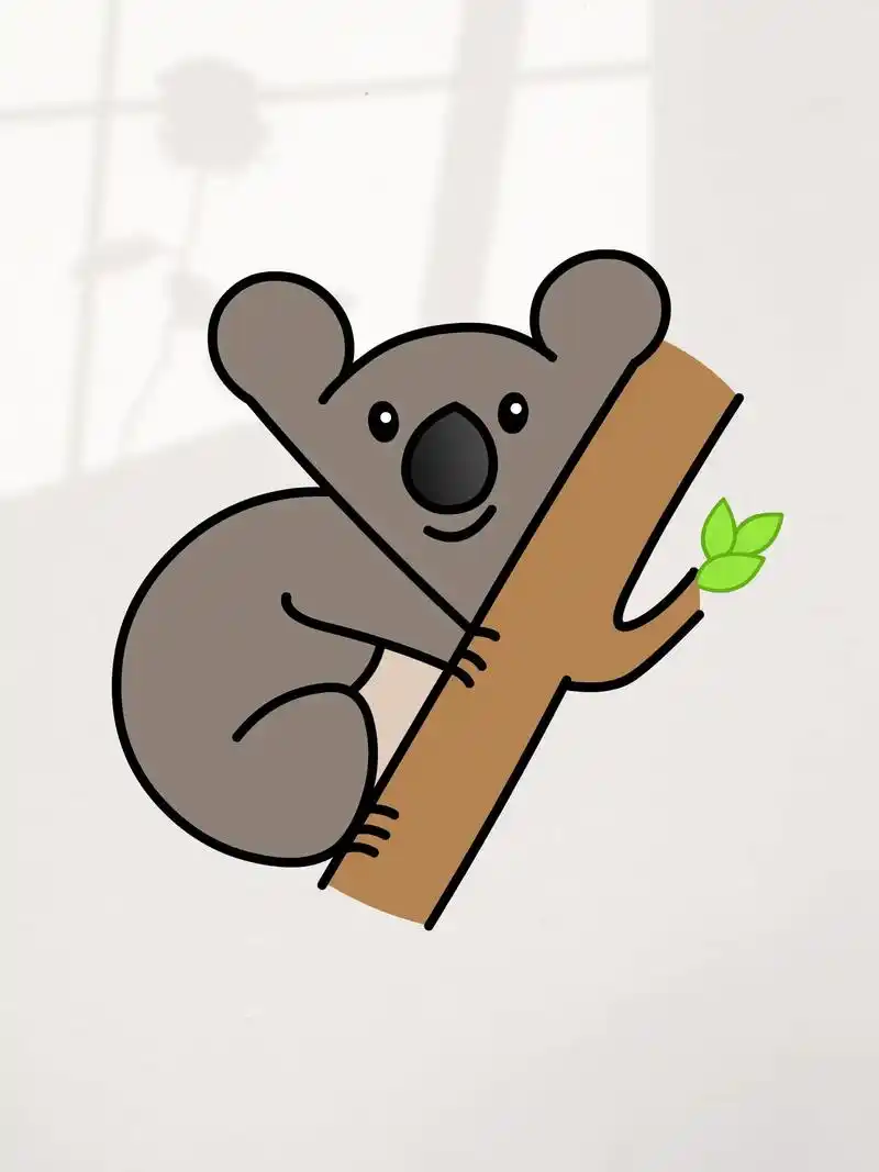 简笔画教程 #每 - 抖音