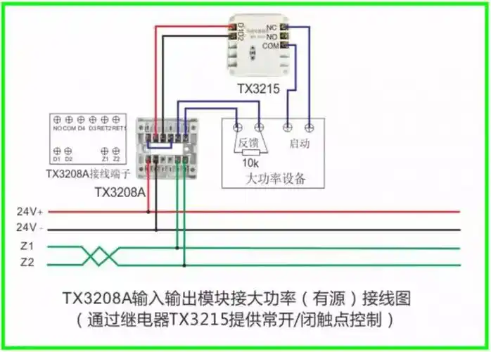 泰和安消防火灾报警产品接线示意图
