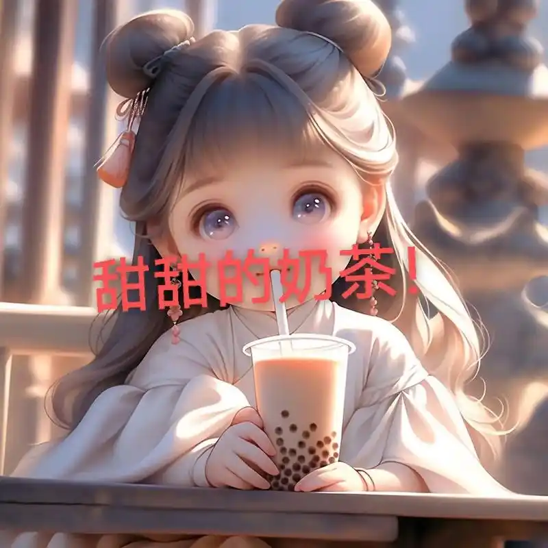 甜甜的奶茶妹妹!/#女生头像 #甜妹头像 #治愈系头像 #萌 - 抖音