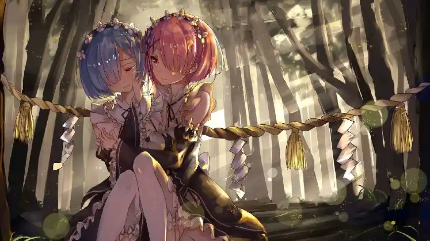 电脑壁纸|二次元美少女老婆,无敌可爱姐妹花,居然还有公主殿下