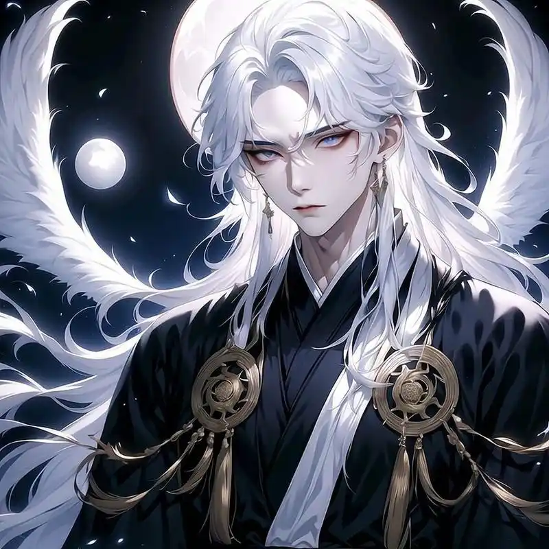 ai绘画|古风男头|狐狸美男 第一次弄的,这么帅,泰酷辣