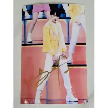 2021年牛年春晚新年 时代少年团 tnt 刘耀文 亲笔签名照片 k 6寸签名