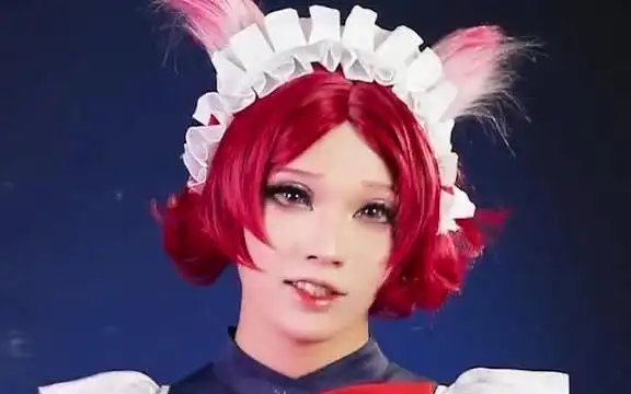 你们要的肉装妲己来了,小眼睛放大5倍全过程!