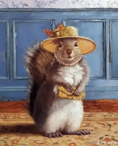 艺术家lucia heffernan笔下超有趣的拟人化动物世界