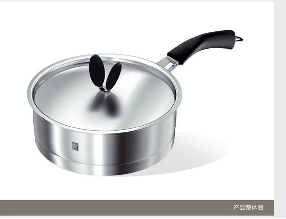 德国进口双立人zw-c60 twin ivi gl 24cm煎炒锅