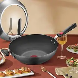 supor 苏泊尔 32cm火红点4代钛金刚无油烟不粘锅炒菜锅炒锅