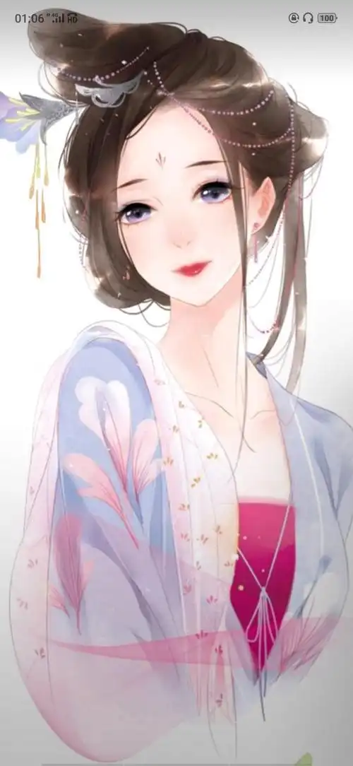 古风美图女生壁纸唯美古风的美人图手绘