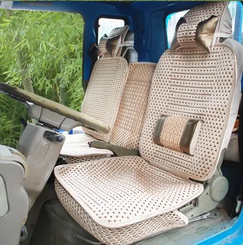 大货车坐垫福田豪沃欧曼gtl解放j6天龙坐垫全包冰丝四季通用座垫