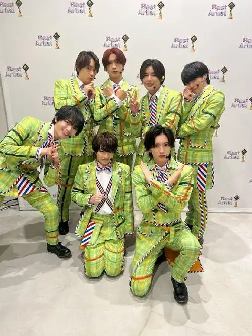 231202 なにわ男子,bestartist官推更新    なにわ男子出演 道枝相关